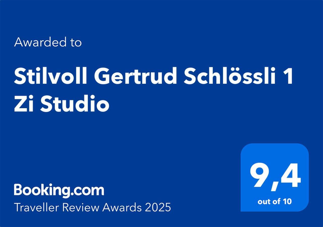 Stilvoll Gertrud Schloessli 1 Zi Studio سانت غالن المظهر الخارجي الصورة
